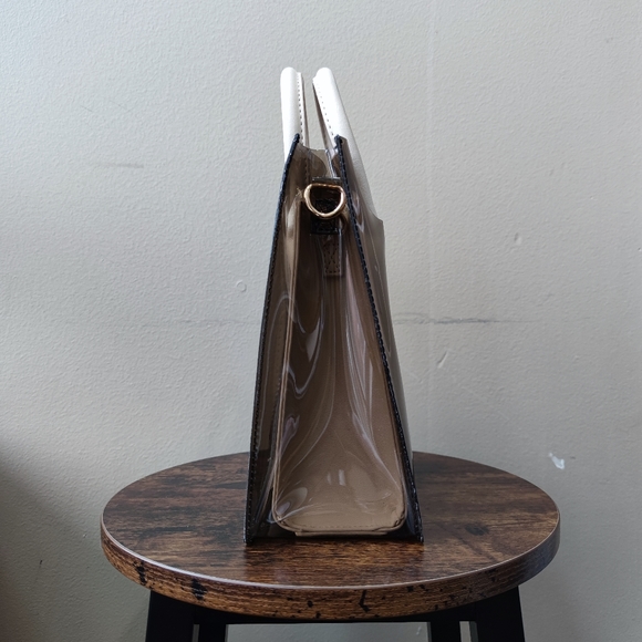 Faux Leather 2 way mini tote bag - Picture 12 of 12